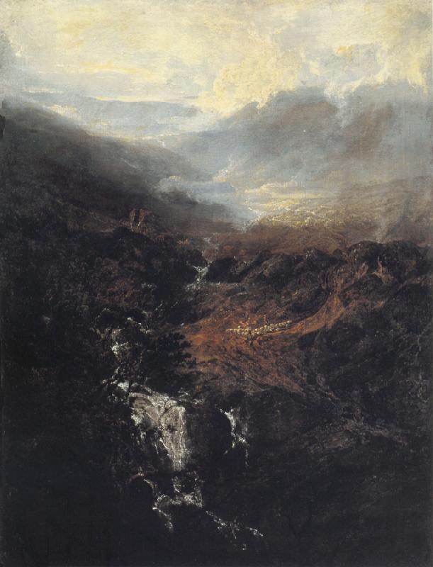 J.M.W. Turner Morning amongst the Coniston Fells oil painting picture